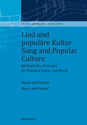 Cover von Lied und populäre Kultur / Song and Popular Culture 60/61 (2015/2016)