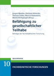 Cover von Befähigung zu gesellschaftlicher Teilhabe