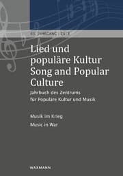 Cover von Lied und populäre Kultur / Song and Popular Culture 63 (2018)