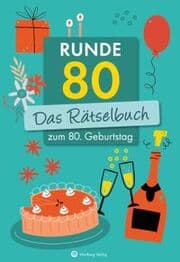 Cover von Runde 80! Das Rätselbuch zum 80. Geburtstag