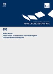 Cover von Scanstrategien zur verbesserten Prozessführung beim Elektronenstrahlschmelzen (EBM)