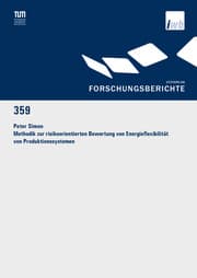 Cover von Methodik zur risikoorientierten Bewertung von Energieflexibilität von Produktionssystemen