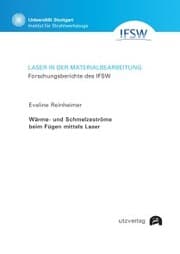 Cover von Wärme- und Schmelzeströme beim Fügen mittels Laser
