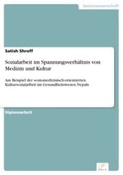 Cover von Sozialarbeit im Spannungsverhältnis von Medizin und Kultur