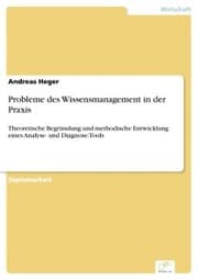 Cover von Probleme des Wissensmanagement in der Praxis