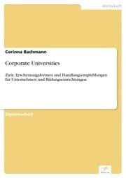 Cover von Corporate Universities
