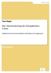 Cover von Die Osterweiterung der Europäischen Union