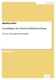Cover von Grundlagen der Internet-Marktforschung