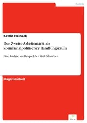 Cover von Der Zweite Arbeitsmarkt als kommunalpolitischer Handlungsraum