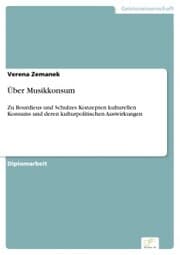 Cover von Über Musikkonsum
