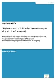Cover von 'Politainment' - Politische Inszenierung in der Mediendemokratie