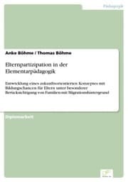 Cover von Elternpartizipation in der Elementarpädagogik