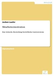 Cover von Mitarbeitermotivation