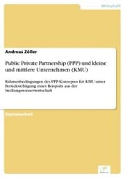 Cover von Public Private Partnership (PPP) und kleine und mittlere Unternehmen (KMU)