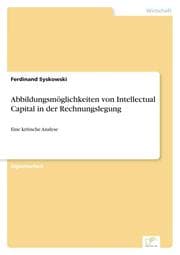 Cover von Abbildungsmöglichkeiten von Intellectual Capital in der Rechnungslegung