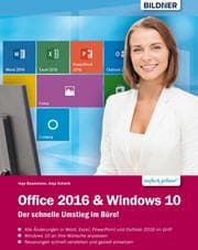 Cover von Office 2016 und Windows 10: Der schnelle Umstieg im Büro