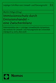 Cover von Immissionsschutz durch Emissionshandel - eine Zwischenbilanz