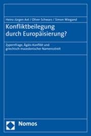 Cover von Konfliktbeilegung durch Europäisierung?