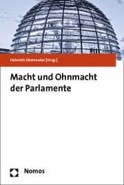 Cover von Macht und Ohnmacht der Parlamente