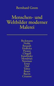 Cover von Menschen- und Weltbilder moderner Malerei