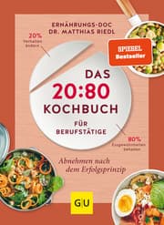 Cover von Das 20:80-Kochbuch für Berufstätige