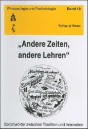 Cover von 'Andere Zeiten, andere Lehren'