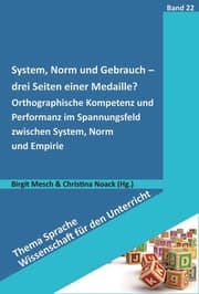 Cover von System, Norm und Gebrauch - drei Seiten derselben Medaille?
