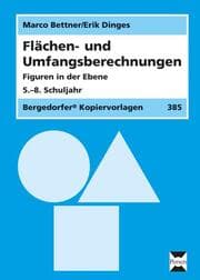 Cover von Flächen- und Umfangsberechnungen