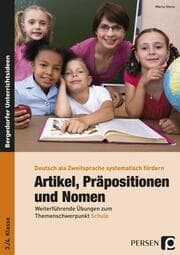 Cover von Artikel, Präpositionen und Nomen