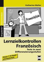 Cover von Lernzielkontrollen Französisch
