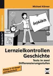 Cover von Lernzielkontrolle Geschichte