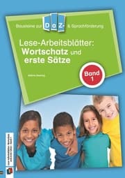 Cover von Lese-Arbeitsblätter: Wortschatz und erste Sätze - Band 1