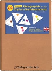 Cover von 64 einfache Übungsspiele für den Englisch-Grundwortschatz