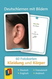Cover von Kleidung und Körper - Deutsch, Englisch, Französisch und Arabisch