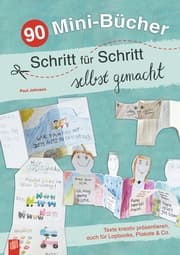 Cover von 90 Mini-Bücher Schritt für Schritt selbst gemacht