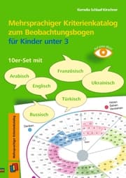 Cover von Mehrsprachiger Kriterienkatalog zum Beobachtungsbogen für Kinder unter 3