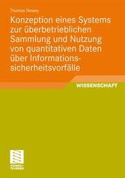 Cover von Konzeption eines Systems zur überbetrieblichen Sammlung und Nutzung von quantitativen Daten über Informationssicherheitsvorfälle