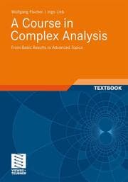 Cover von A Course in Complex Analysis