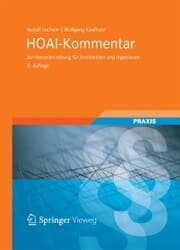 Cover von HOAI-Kommentar