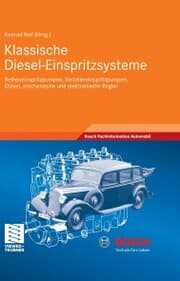 Cover von Klassische Diesel-Einspritzsysteme