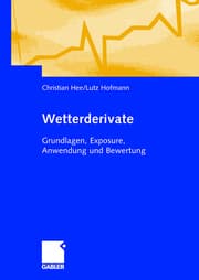 Cover von Wetterderivate