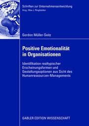 Cover von Positive Emotionalität in Organisationen