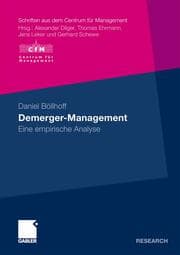 Cover von Demerger-Management