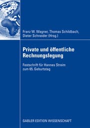 Cover von Private und öffentliche Rechnungslegung