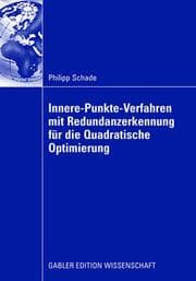 Cover von Innere-Punkte-Verfahren mit Redundanzerkennung für die Quadratische Optimierung
