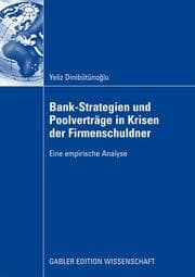 Cover von Bank-Strategien und Poolverträge in Krisen der Firmenschuldner