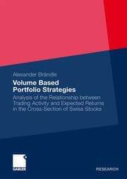 Cover von Volume Based Portfolio Strategies
