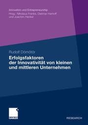 Cover von Erfolgsfaktoren der Innovativität von kleinen und mittleren Unternehmen