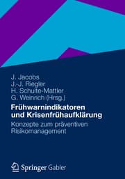 Cover von Frühwarnindikatoren und Krisenfrühaufklärung