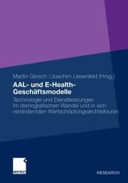 Cover von AAL- und E-Health-Geschäftsmodelle